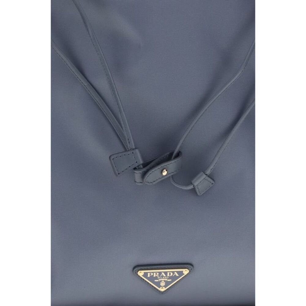 Prada Blue Recycled Polyamide Clutch Women's Bag - Picture 4 of 4